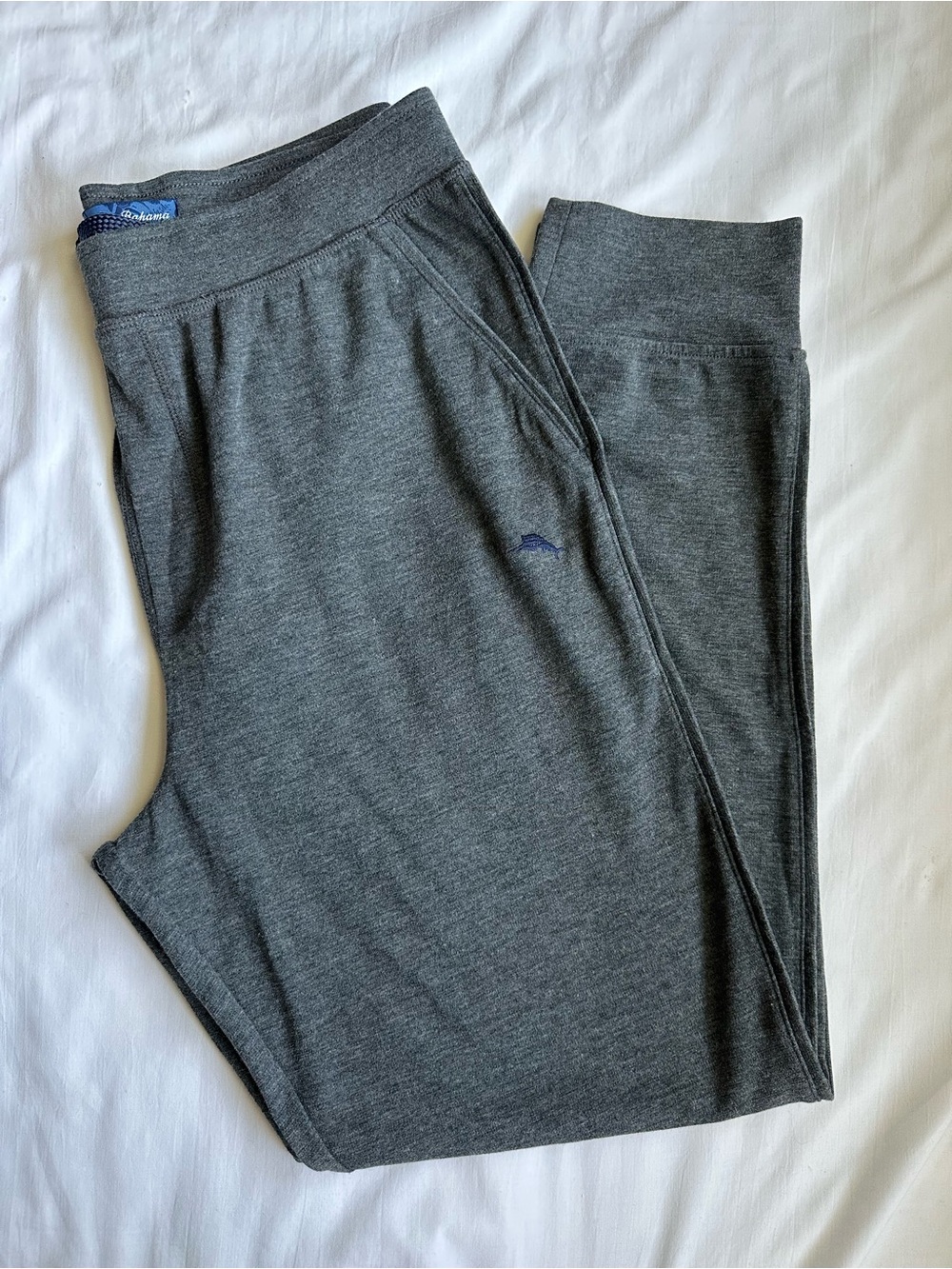 Tommy Bahama Men’s Gray Lounge Jogger Pants